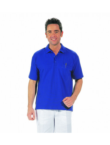 Polo-Pique-Shirt, königsblau