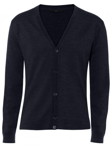 Herren Cardigan, Marine, Regular Fit