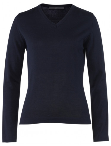 Damen Pullover, Marine, Regular Fit