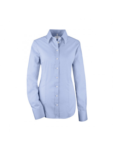 Greiff Damen-Bluse Langarm, bleu