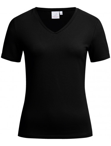 Greiff Damen Shirt Kurzarm, Schwarz