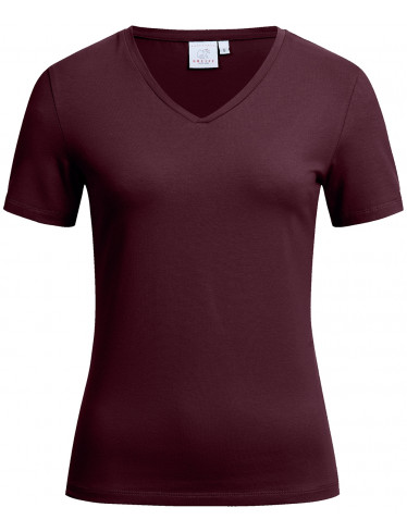 Greiff Damen Shirt Kurzarm, Burgund