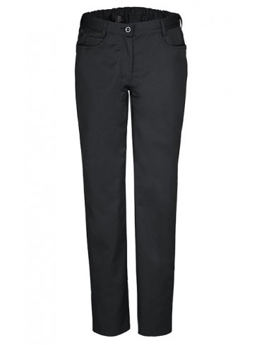 GREIFF Damen Hose 5 Pocket Regular Fit, Schwarz