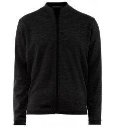 Herren Strickjacke, Schwarz, Regular Fit