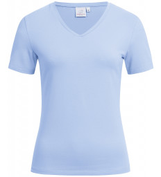 Greiff Damen Shirt Kurzarm, Bleu