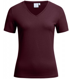 Greiff Damen Shirt Kurzarm, Burgund