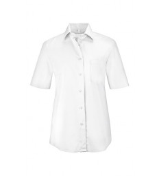 GREIFF Damenbluse Comfort Fit, halbarm, weiß