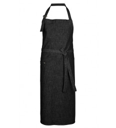 GREIFF Latzschürze Black Denim