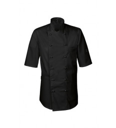 GREIFF Herren-Kochjacke Regular Fit Schwarz