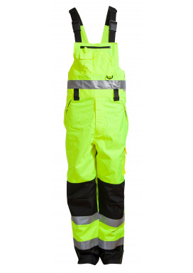 ELKA Visible Xtreme Latzhose, Warngelb-Schwarz