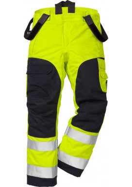 Flamestat Winterbundhose 2085, Warngelb-Marine