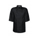 GREIFF Herren Kochjacke Regular Fit, Halbarm, Schwarz Detailbild