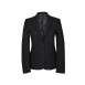 Modischer Damen Blazer Regular Fit schwarz Detailbild