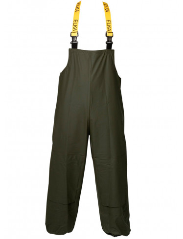 ELKA Latzhose mit Knieverst., Olive