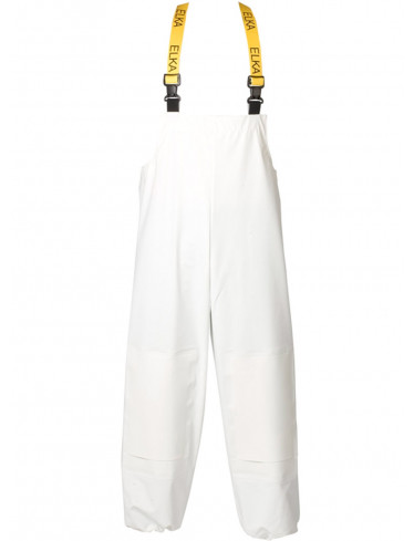 ELKA Latzhose mit Knieverst., Weiß