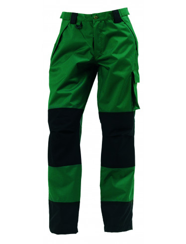 ELKA Working Xtreme Bundhose Oxford, Grün-Schwarz