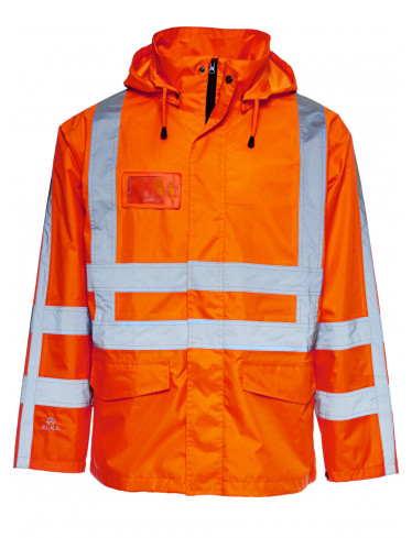 ELKA Warnschutz-Regenjacke Warnorange