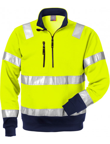 Fristads Kansas Hi-Vis Sweatshirt 728 BPV