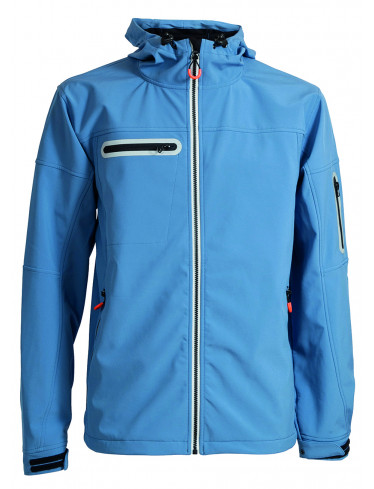 ELKA Edge Softshell Jacke, Sky Blue
