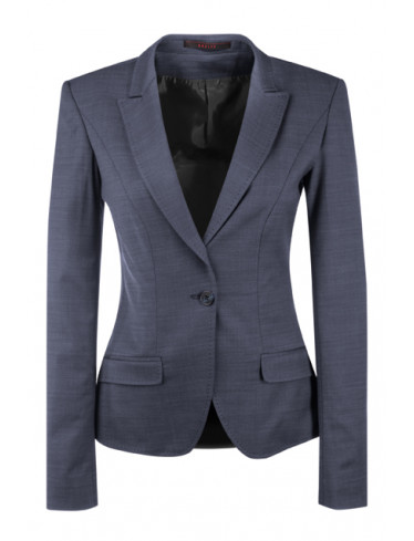 Greiff Damen-Blazer Modern Pin point, Marine