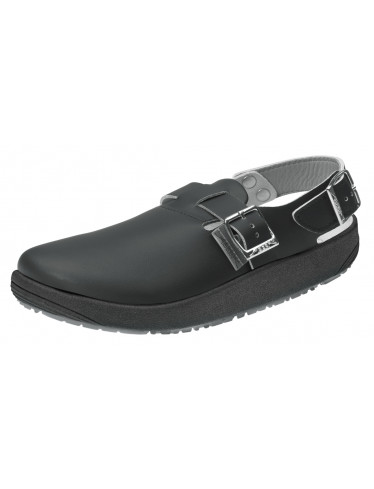 Abeba rubber Clog, schwarz 