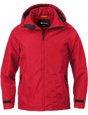 Acode Windwear Damen Regenjacke 1452, Rot