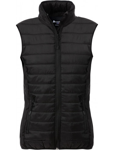 Damen Steppweste Light 1516, Schwarz