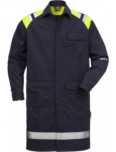 Flamestat Besucherkittel 3074, Dunkelblau