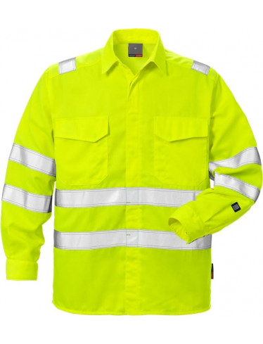 Fristads Kansas High Vis Shirt, Warngelb