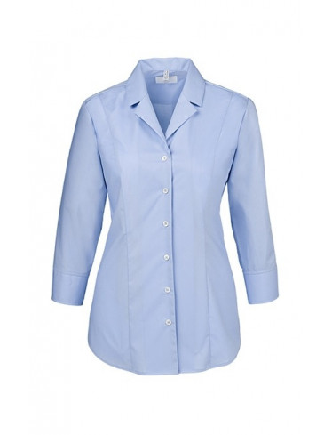 GREIFF Damen Bluse 3/4 Arm, Regular Fit, Bleu