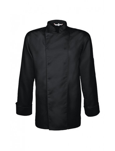 GREIFF Herrenkochjacke Regular Fit, langarm, schwarz