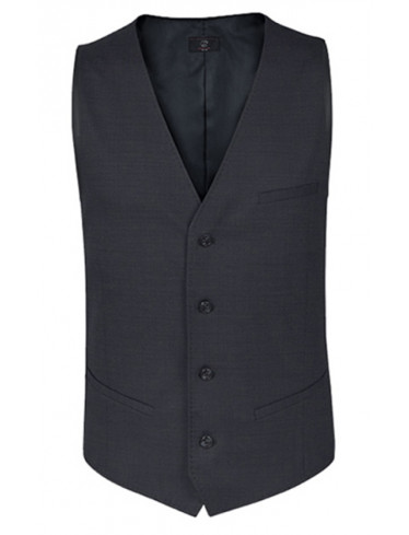 Herren Weste Schwarz