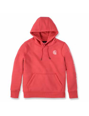 Carhartt Damen Logo Sweatshirt, Bittersweet