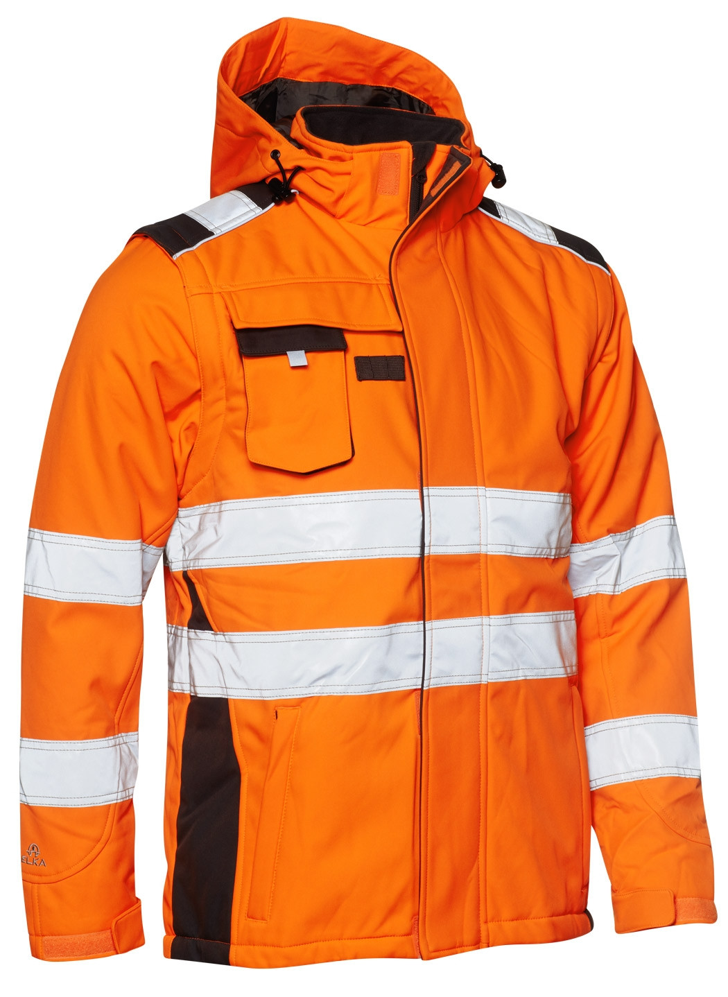 Warnjacke winter orange clearance