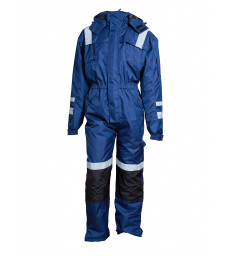 ELKA Working Xtreme Thermo-Overall, Stahlblau-Schwarz