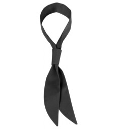 Servicekrawatten 3er Pack Schwarz