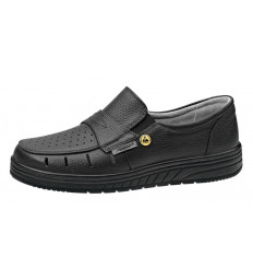 Abeba ESD Halbschuh AIR CUSION, schwarz