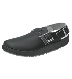 Abeba rubber Clog, schwarz 