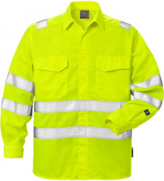 Fristads Kansas High Vis Shirt, Warngelb