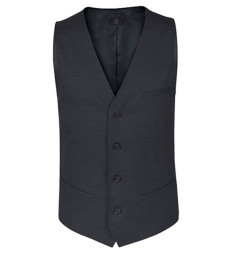 Herren Weste Schwarz