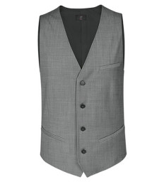 Herren Weste Hellgrau