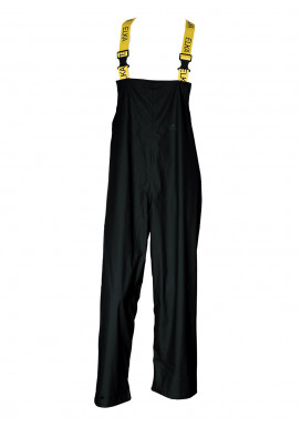 ELKA Latzhose PU, Schwarz