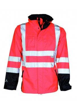 ELKA Visible Xtreme 2-in1-Jacke, Warnrot