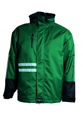 ELKA Working Xtreme 2-in1 Winterjacke, Grün-Schwarz