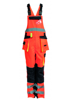 ELKA Latzhose Visible Xtreme Oxford, Warnorange