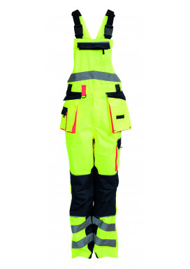 ELKA Latzhose Visible Xtreme Oxford, Warngelb