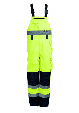 ELKA Latzhose Securetech Multinorm, Warngelb-Marine