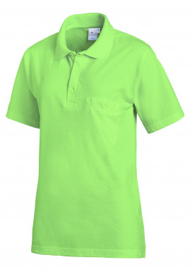 Leiber Pique Polo-Shirt 1/2-Arm, hellgrün