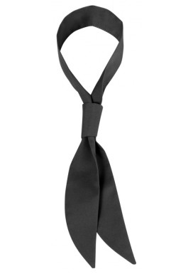 Servicekrawatten 3er Pack Schwarz