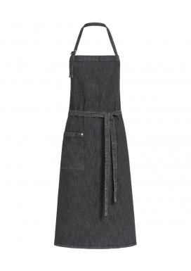 Greiff Latzschürze Denim 77x100cm, Black Denim